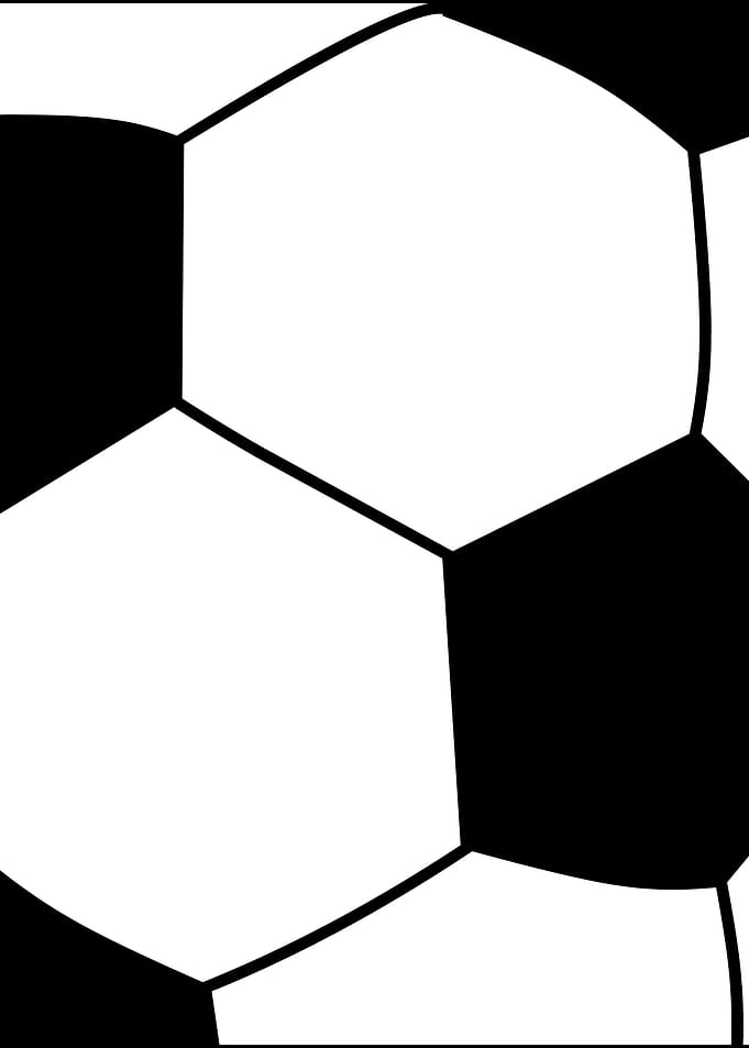 Minimalist soccer ball
