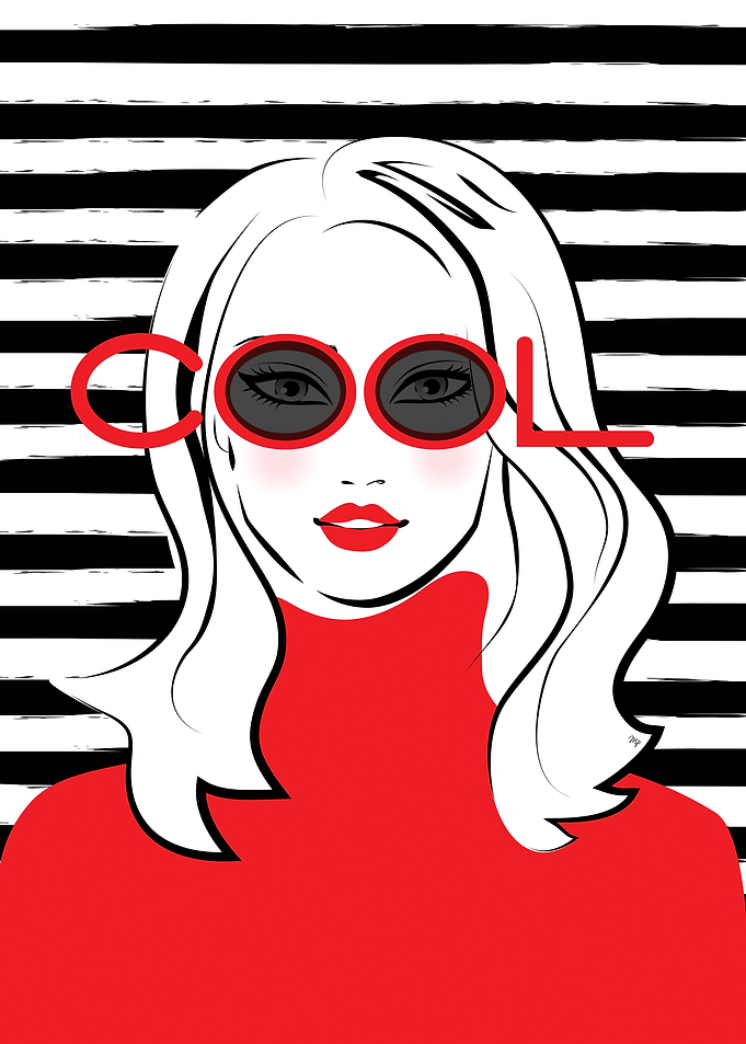 Cool girl portrait