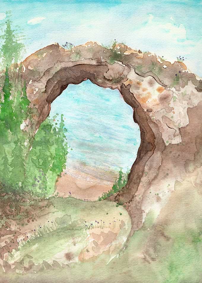 Arch Rock of Mackinac