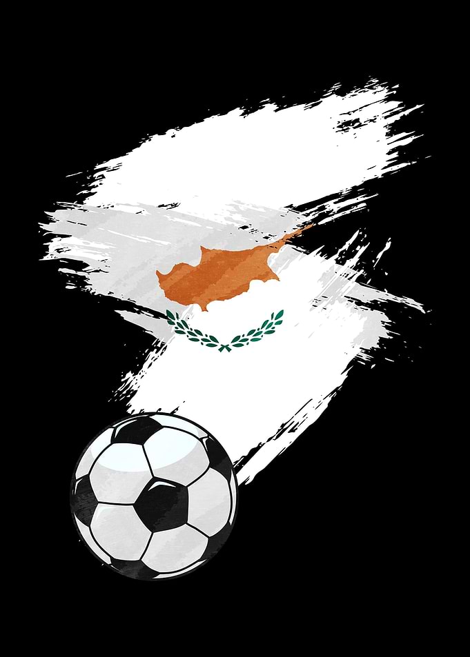 Cyprus Flag Soccer