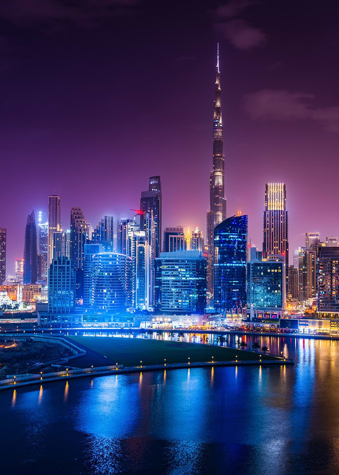 Dubai City burj khalifa