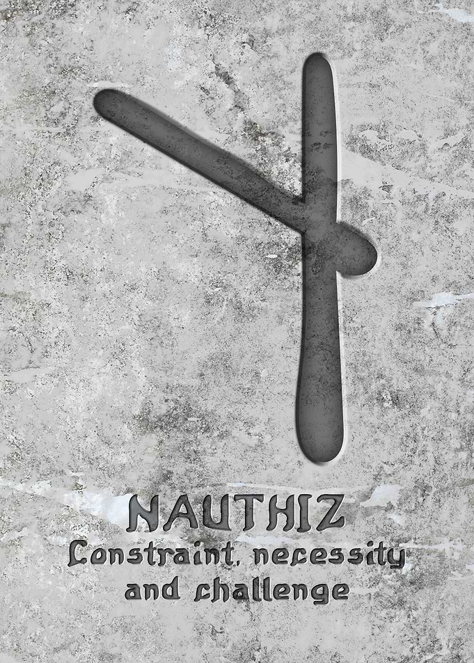Nauthiz Rune Symbol