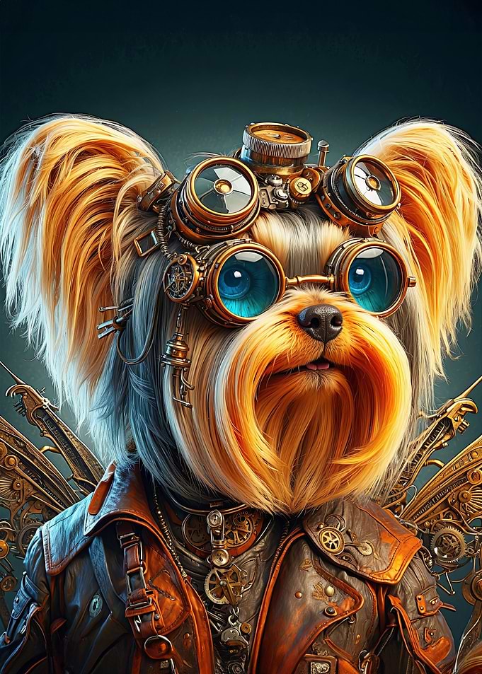 The Steampunk Yorkie