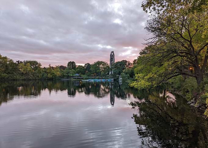 Tower Reflections