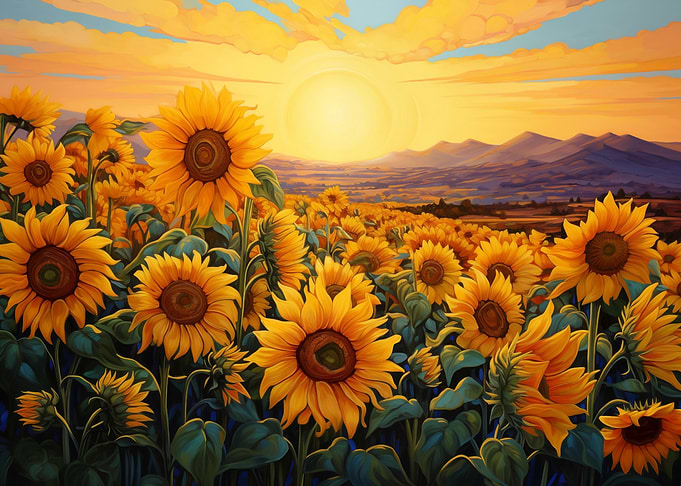 Sunflower Sunrise