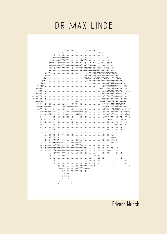 Dr Max Linde Ascii art