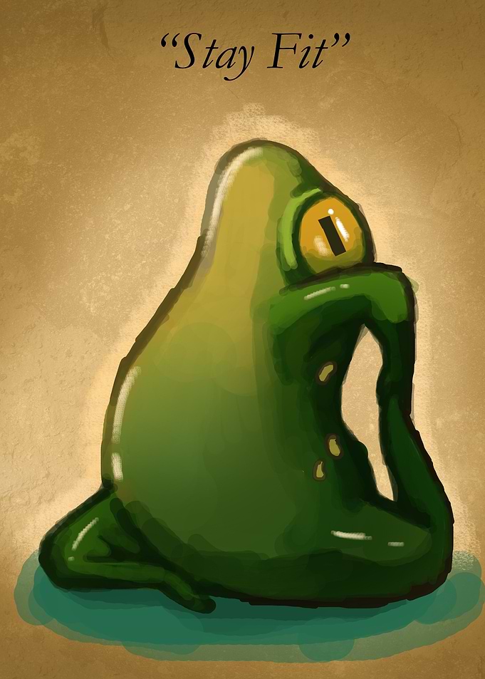 stay fit frog