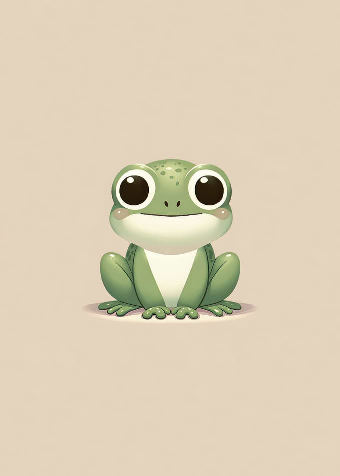 Frog Nursery Art Baby