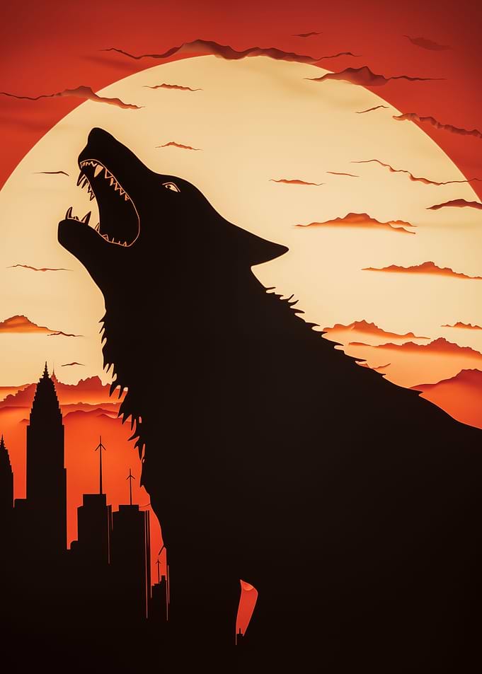 Wolf of the Big City Metro