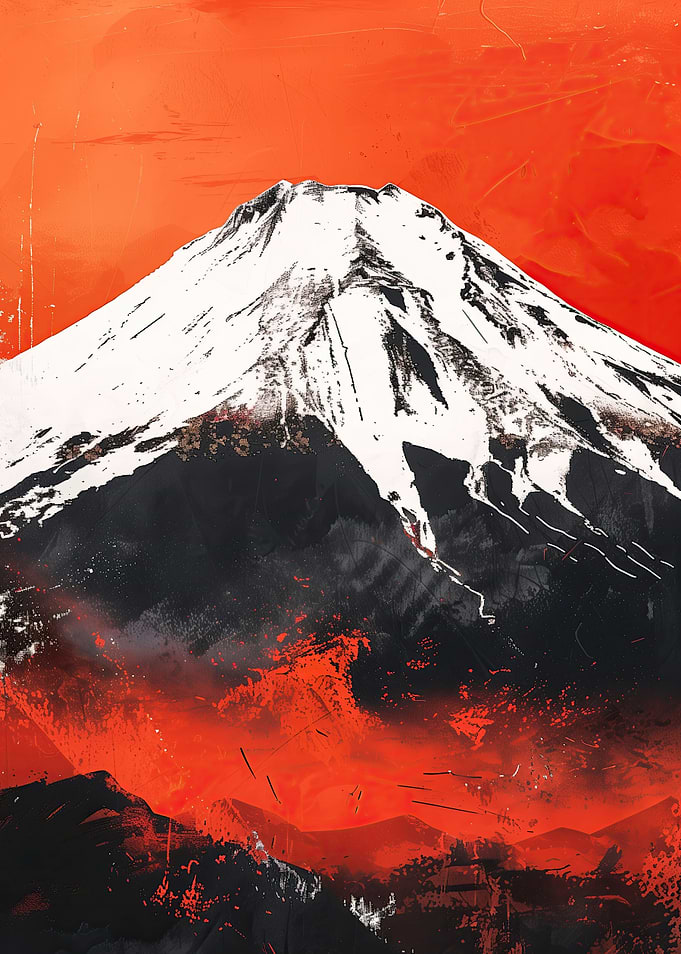 Fiery Fuji
