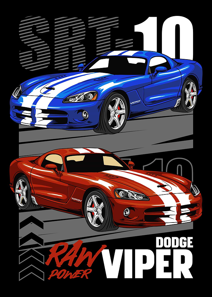 Viper SRT 10 Muscle Car