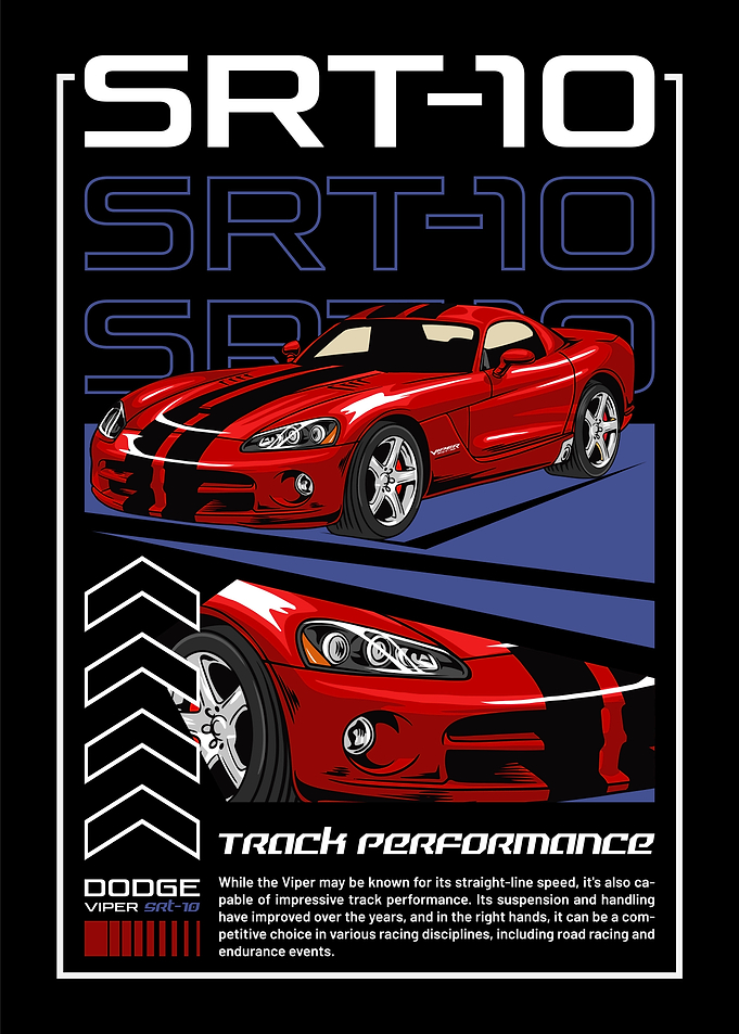 Retro Viper SRT 10 Car