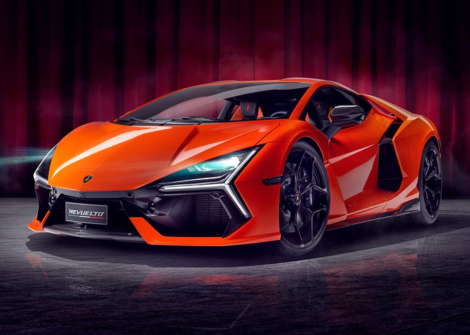 Lamborghini Revuelto car