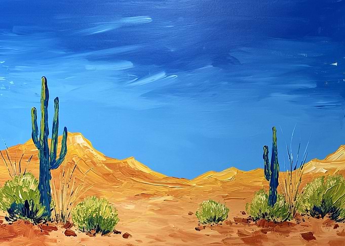 Desert mirage