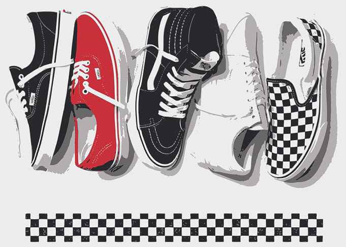 Vans Authentic x SK8 HI