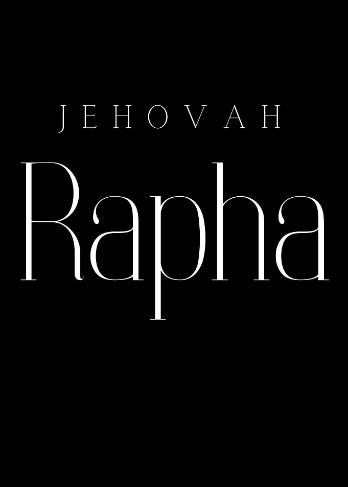 Jehovah Rapha Hebrew