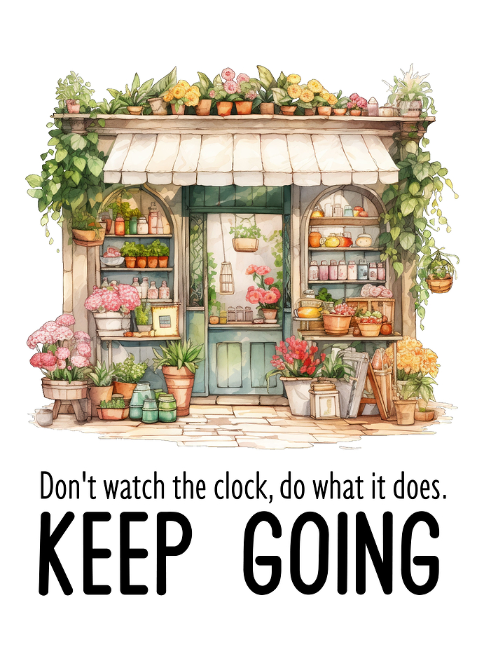 Keep going