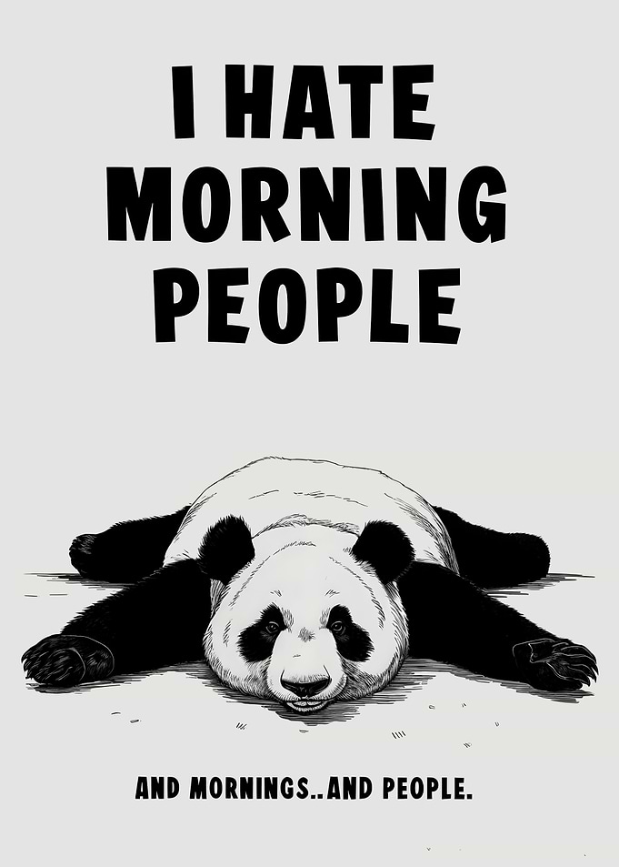 i hate morning people