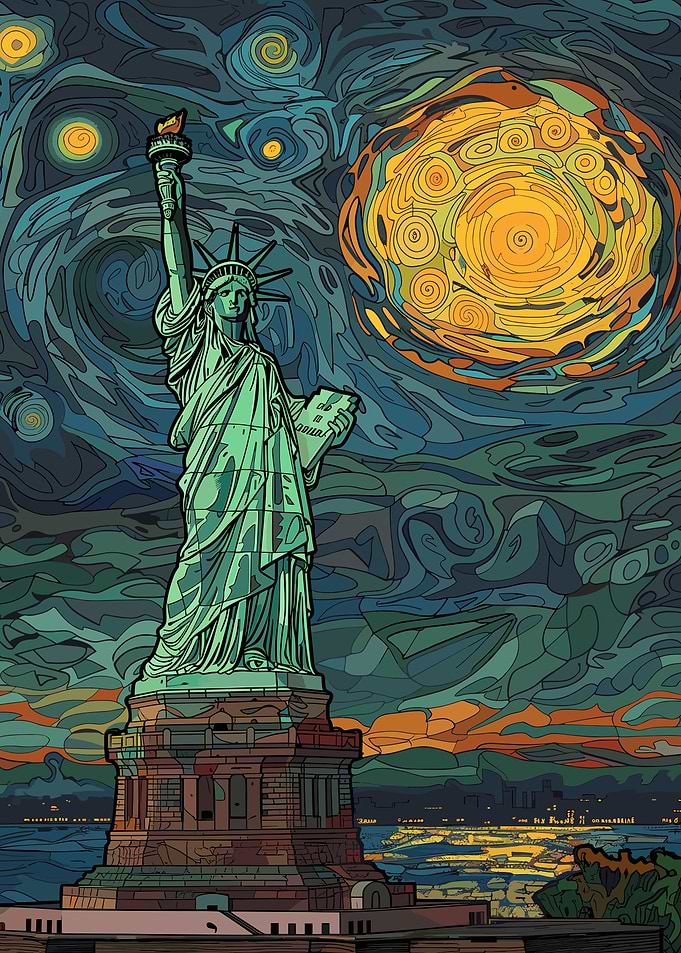 Liberty Edvard Munch Style