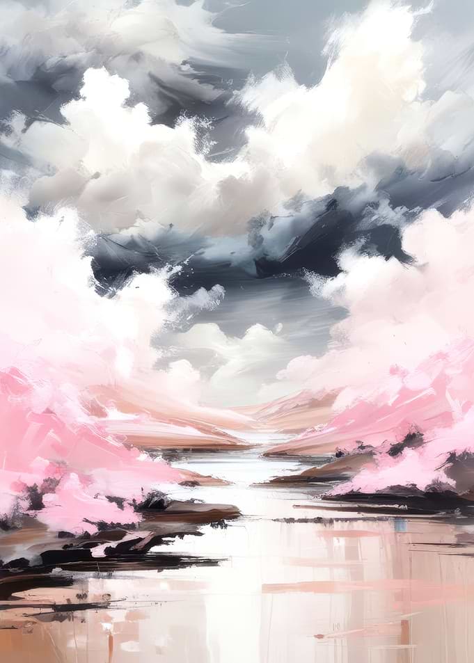 Abstract Landscape Art