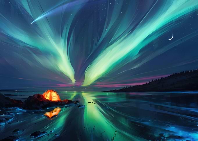 Northern Lights Aurora