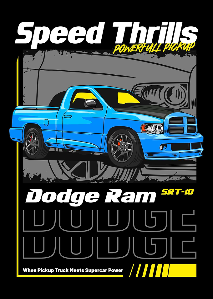 RAM SRT 10 Speed Car