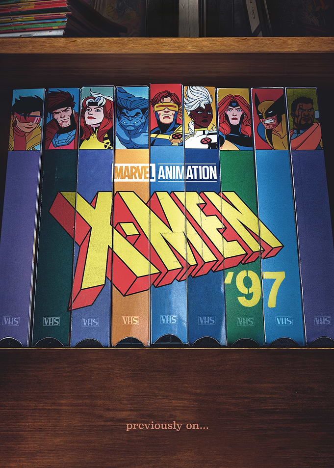 X-Men 97 VHS collection
