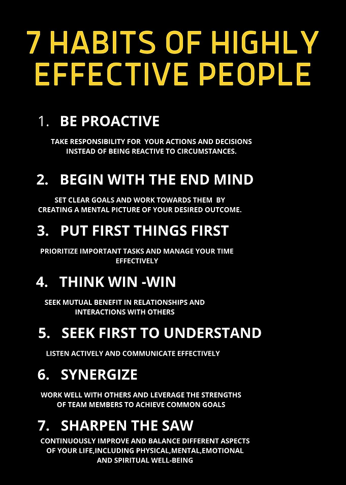 The 7 Habits