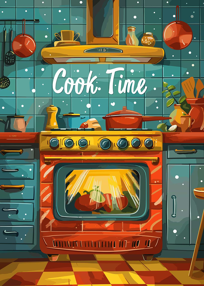 It is Cooking Time Miaaam