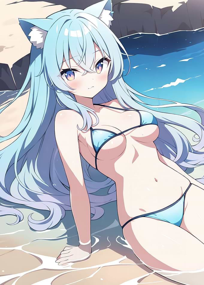 Girl on the beach