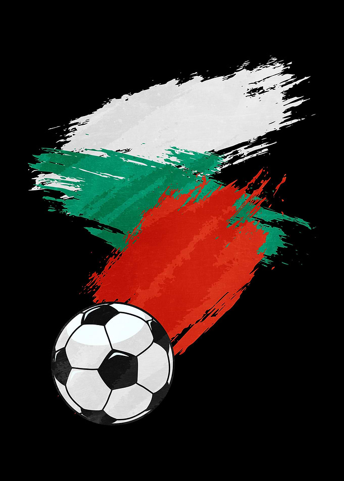 Bulgaria Flag Soccer