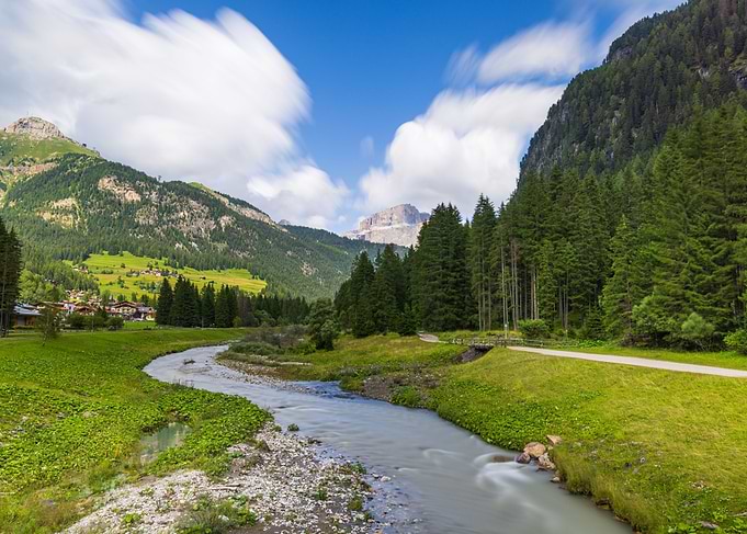 Avisio river