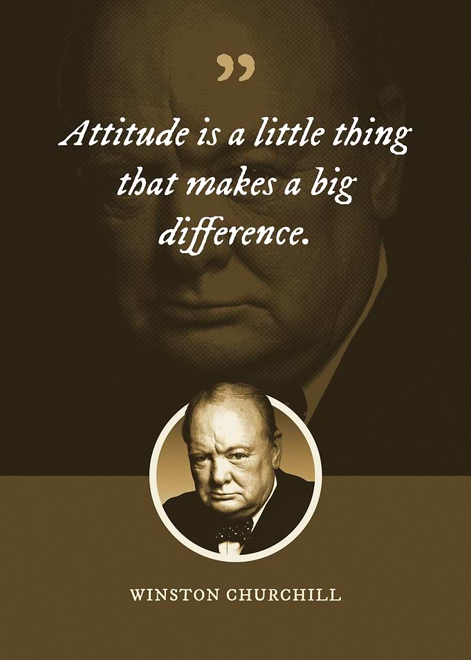 Attitude is a little thing