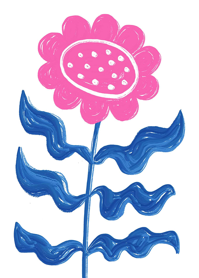 Big pink Sunflower