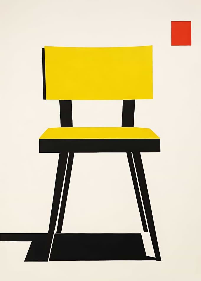 BAUHAUS CHAIR POSTER