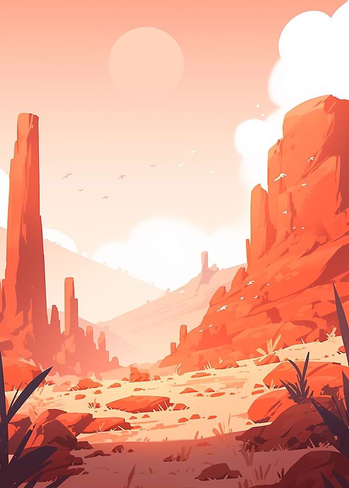 Simple Natural Landscape