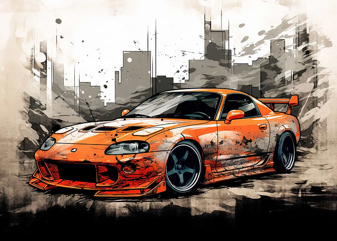 JDM car Mitsubishi FTO