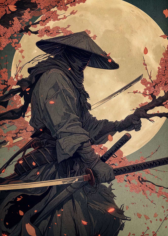 samurai moon japan