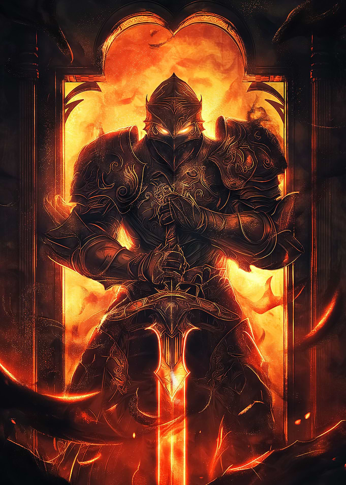 Fire with the Knight