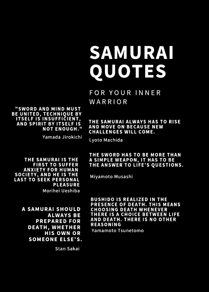 Samurai quotes