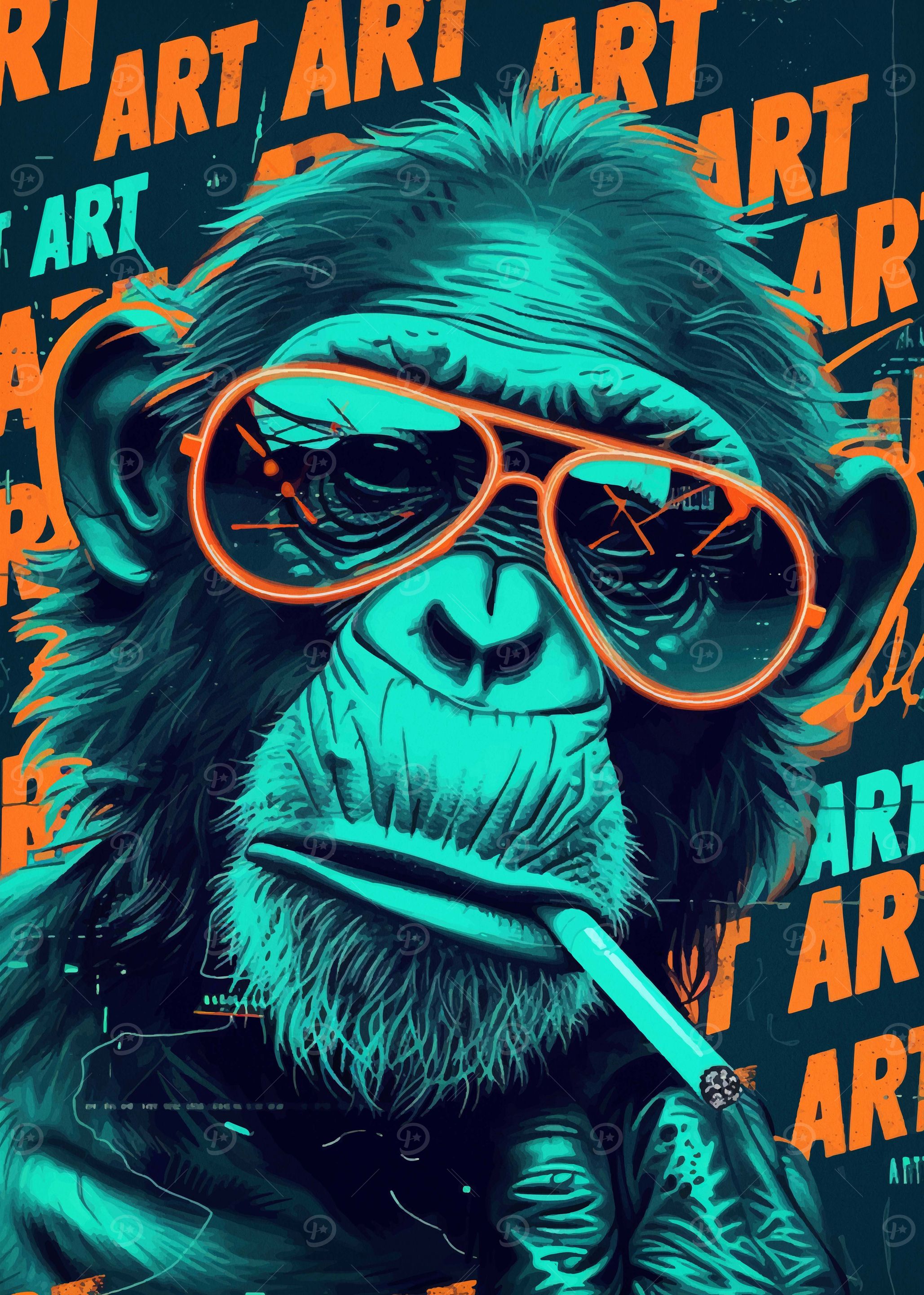 Marijuana monkey