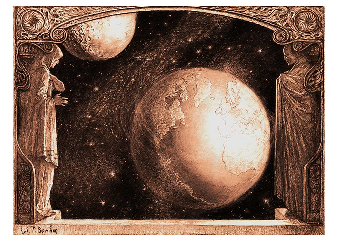 The Earth and the Moon