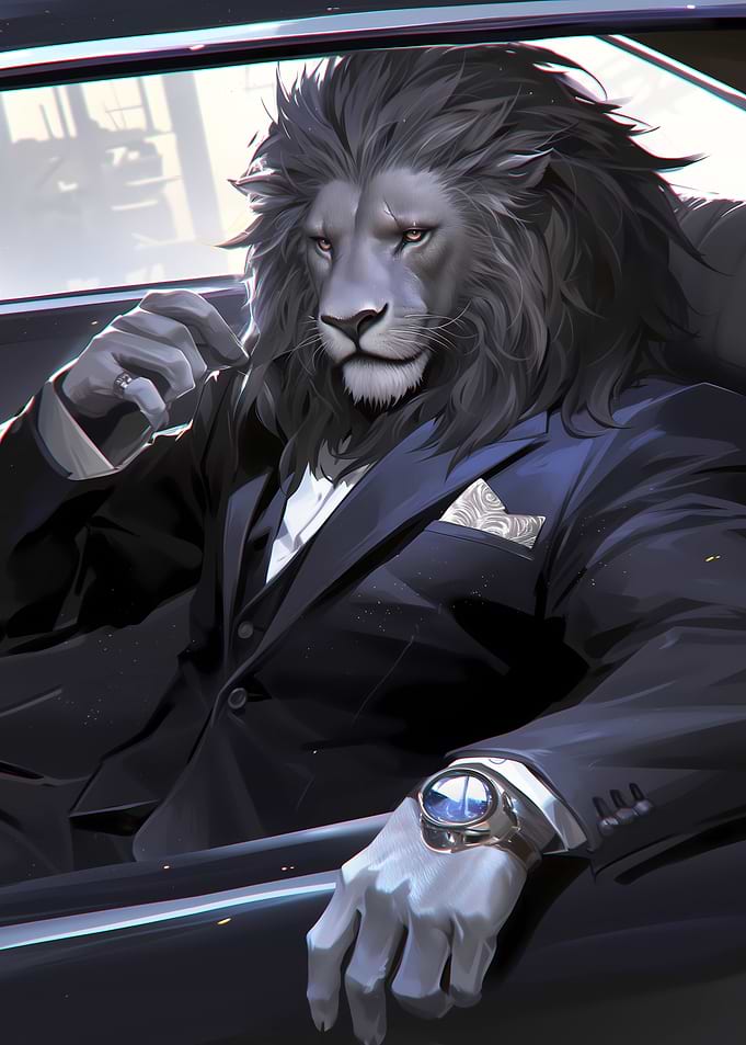 Gentleman Lion Boss