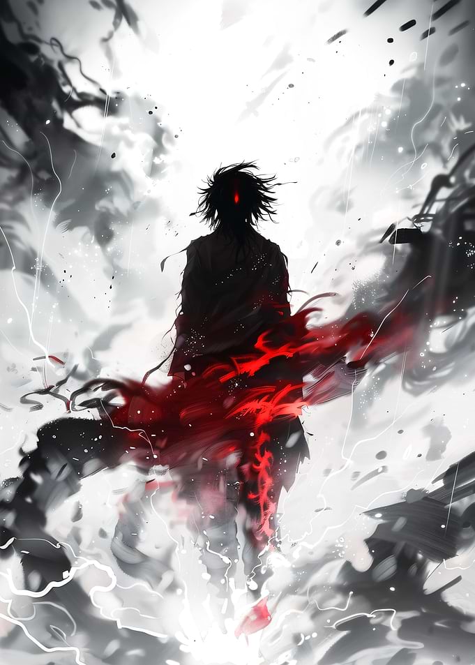 Black White Red