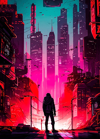 Cyberpunk City Of Night