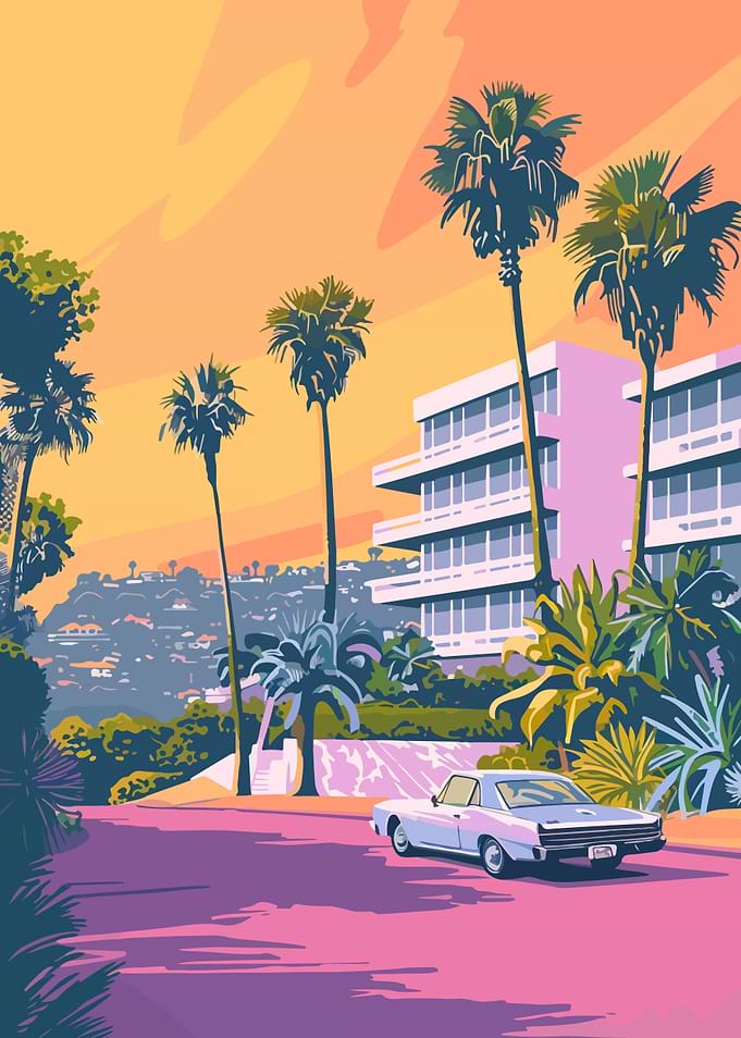 Beverly Hills Vaporwave