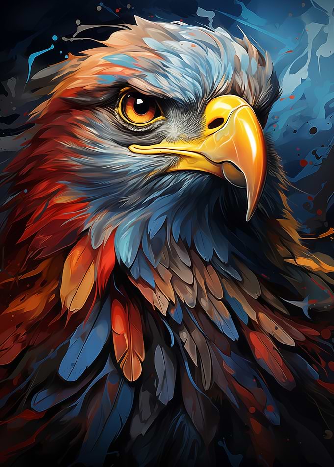 Majestic Eagle Portret