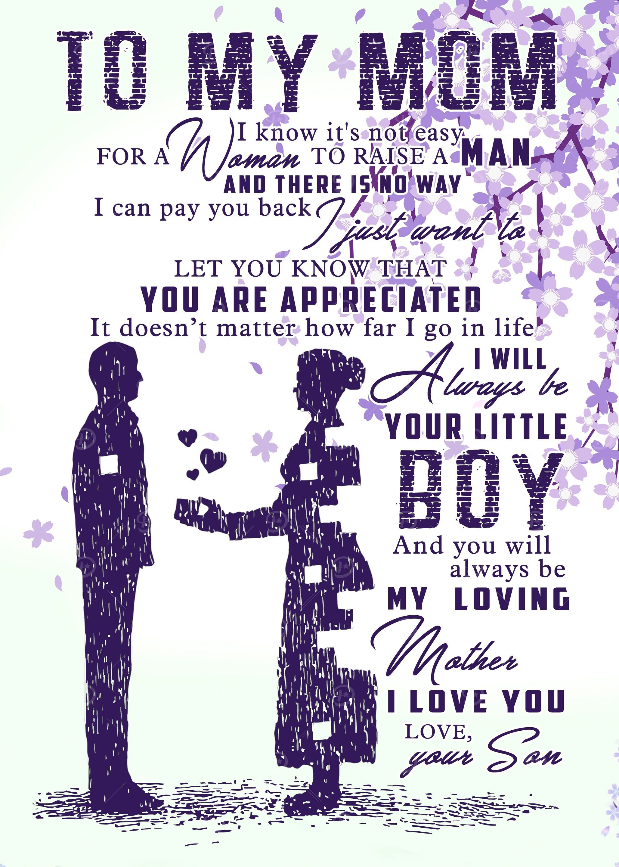 To My Mom Gift For Mom