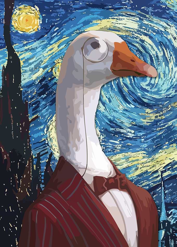 Funny Duck