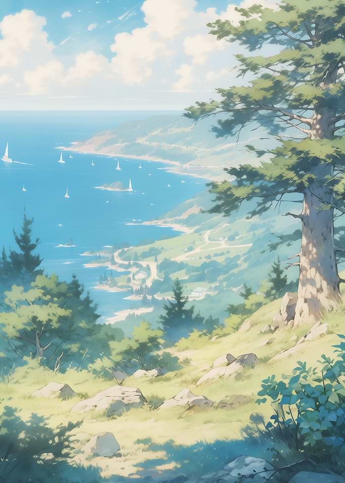 Spring Landscapes Peaceful